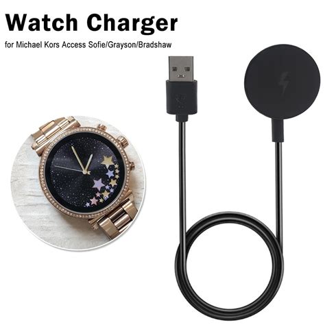 michael kors smartwatch charger near me|Michael Kors bradshaw smartwatch charger.